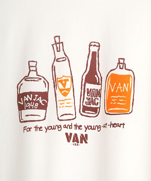 VAN / ヴァン Tシャツ | Tシャツ＜ボトルグラフィック＞ | 詳細2