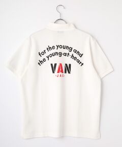 VAN / ヴァン ポロシャツ | 復刻アーチロゴポロシャツ＜鹿の子＞