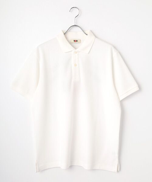 VAN / ヴァン ポロシャツ | 復刻アーチロゴポロシャツ<鹿の子> | 詳細1