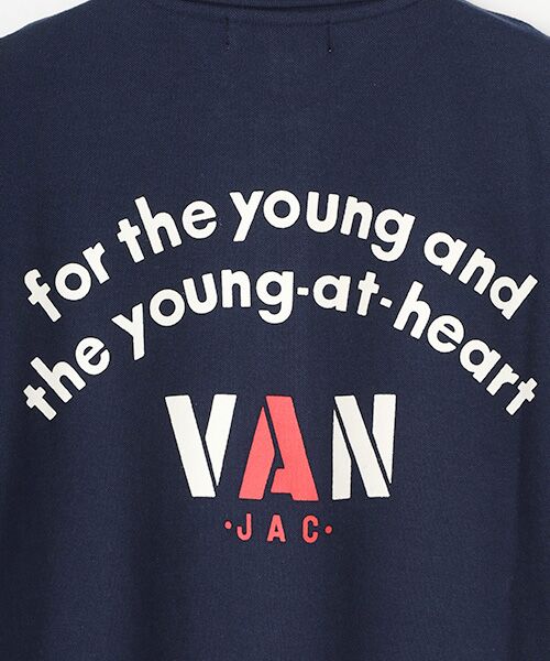 VAN / ヴァン ポロシャツ | 復刻アーチロゴポロシャツ<鹿の子> | 詳細9
