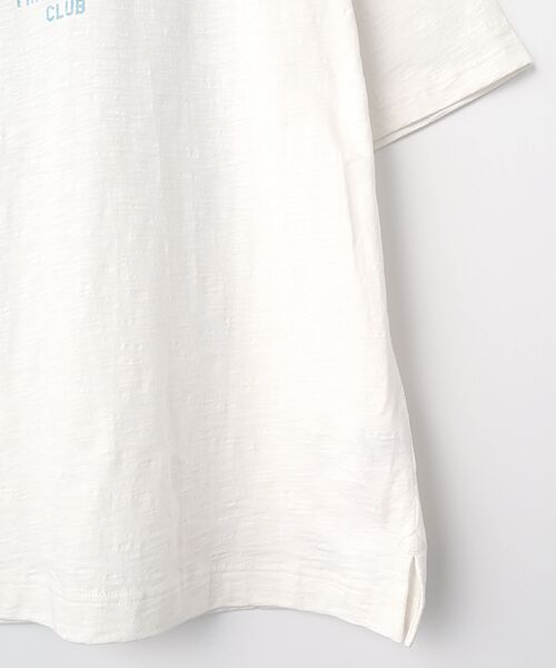 VAN / ヴァン Tシャツ | プリント刺繍Tシャツ＜和傘×金魚＞＜スラブ天竺＞ | 詳細3