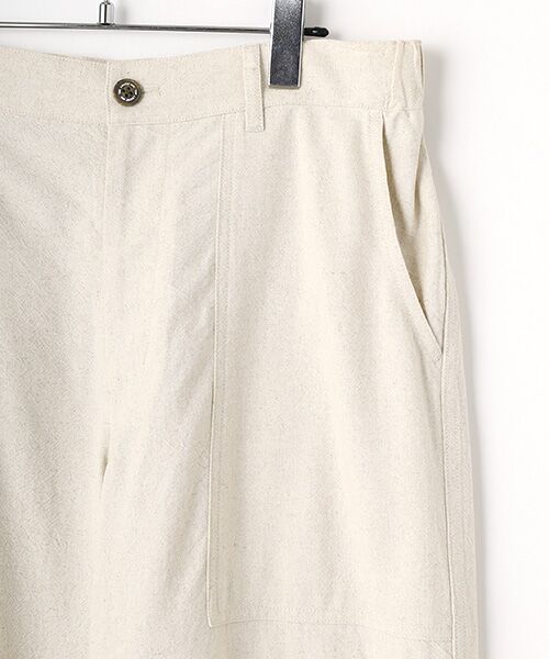 VAN / ヴァン その他パンツ | ベイカーパンツ ＜レーヨンリネン ＞ ＜ワッシャー加工 ＞ | 詳細2