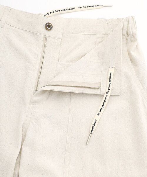 VAN / ヴァン その他パンツ | ベイカーパンツ ＜レーヨンリネン ＞ ＜ワッシャー加工 ＞ | 詳細5