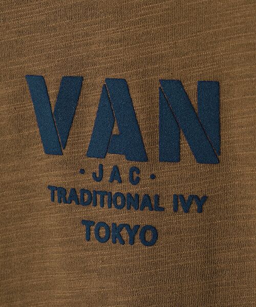 VAN / ヴァン Tシャツ | リンガーTシャツ＜スラブ天竺＞ | 詳細7