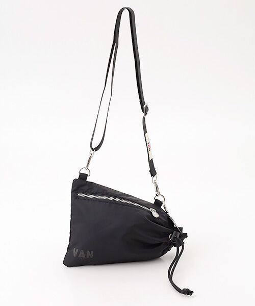 VAN / ヴァン ショルダーバッグ | 巾着ショルダー＜モバイルストラップ付＞ | 詳細1
