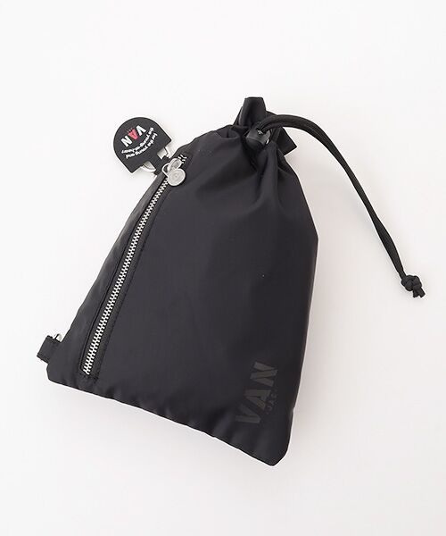 VAN / ヴァン ショルダーバッグ | 巾着ショルダー＜モバイルストラップ付＞ | 詳細10