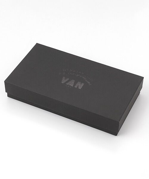 VAN / ヴァン 財布・コインケース・マネークリップ | ラウンド長財布＜ヌメ革総柄＞ | 詳細6