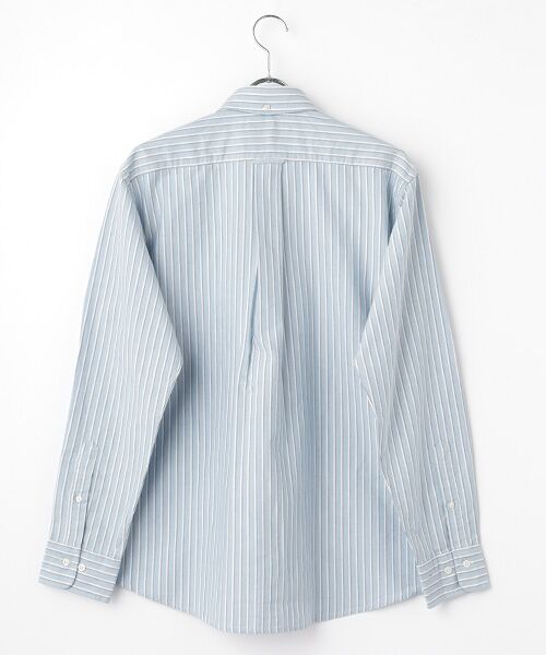 VAN / ヴァン シャツ・ブラウス | ショートBDシャツ＜カラーオックスストライプ＞ | 詳細1