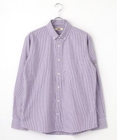 VAN / ヴァン シャツ・ブラウス | ショートBDシャツ＜カラーギンガムチェック＞