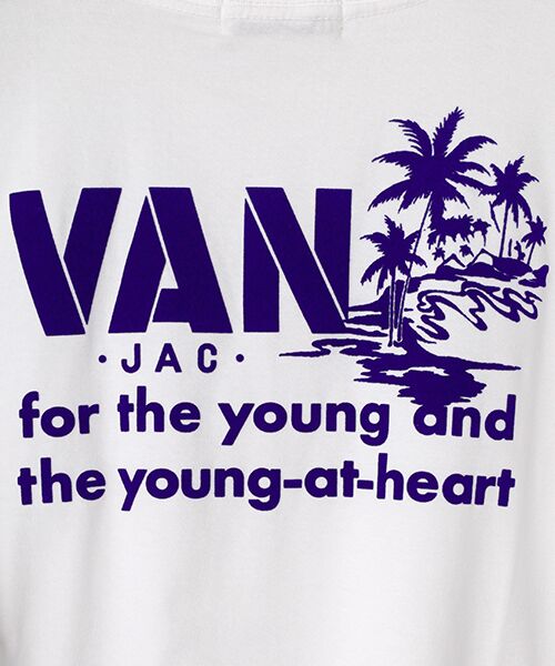 VAN / ヴァン Tシャツ | Tシャツ＜フロッキープリント＞ | 詳細2