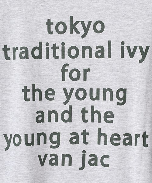 VAN / ヴァン Tシャツ | Tシャツ ＜tokyo traditional ivy＞ | 詳細6