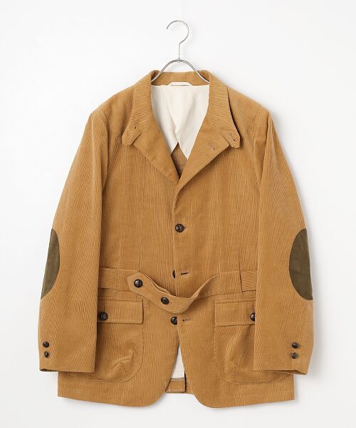 VAN/ヴァン ノーフォークジャケット＜コーデュロイ＞ ブラウン LL