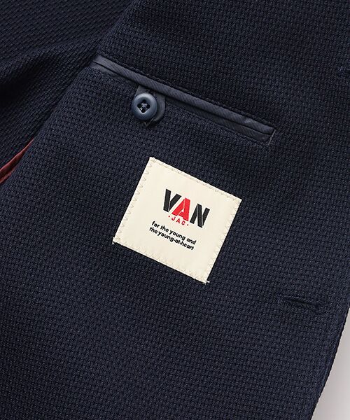 VAN / ヴァン テーラードジャケット | サーマルニットジャケット＜アイビーモデル＞ | 詳細6