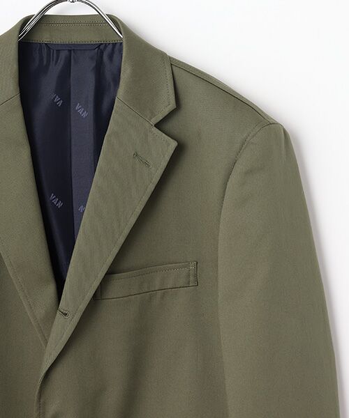 VAN / ヴァン テーラードジャケット | コットンストレッチジャケット＜ネオベーシックモデル＞＜セットアップ＞ | 詳細3