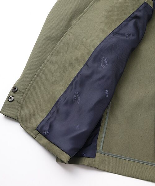 VAN / ヴァン テーラードジャケット | コットンストレッチジャケット＜ネオベーシックモデル＞＜セットアップ＞ | 詳細6