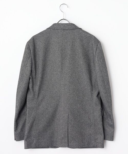 VAN / ヴァン テーラードジャケット | ライトウエイトジャケット＜ジャージーホームスパン＞＜アーバンナチュラル＞＜セットアップ＞ | 詳細1
