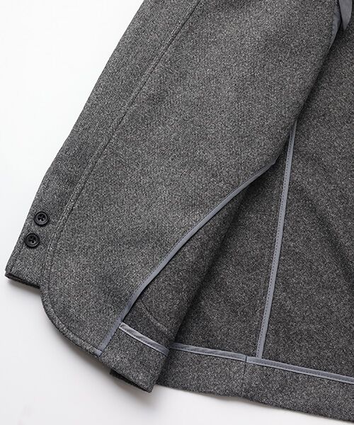 VAN / ヴァン テーラードジャケット | ライトウエイトジャケット＜ジャージーホームスパン＞＜アーバンナチュラル＞＜セットアップ＞ | 詳細5