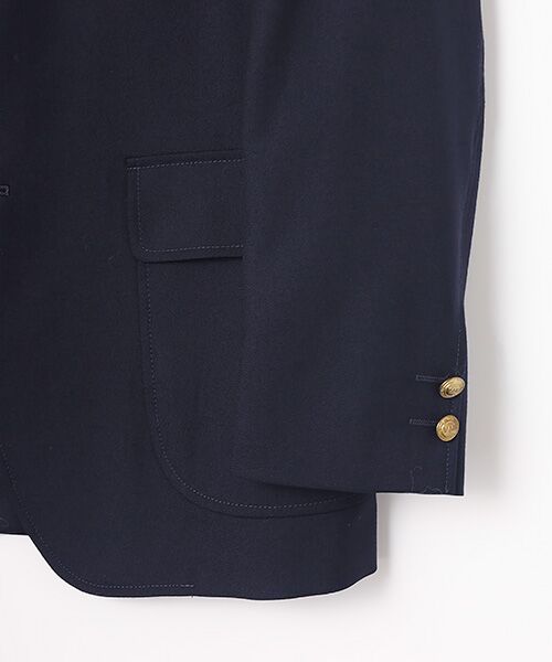 VAN / ヴァン テーラードジャケット | 段返リブレザー＜サージ＞＜秋冬＞ | 詳細3