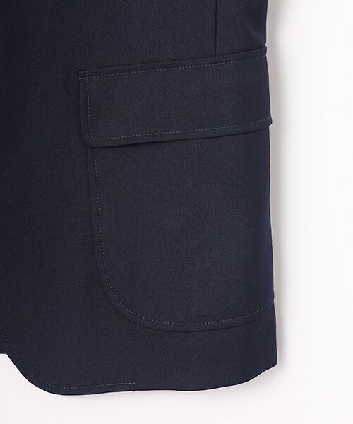 VAN / ヴァン テーラードジャケット | 段返リブレザー＜サージ＞＜秋冬＞ | 詳細4