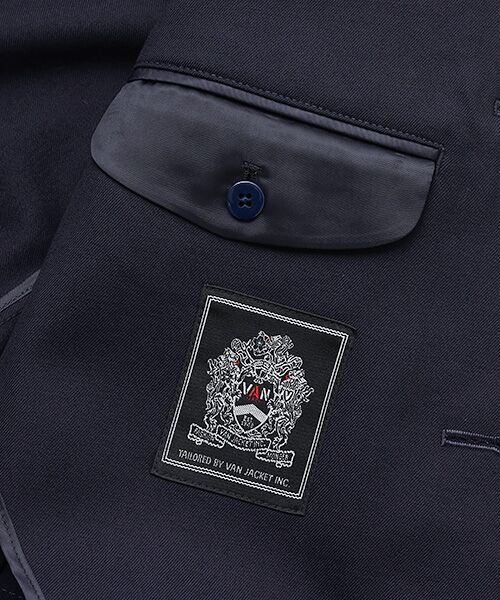 VAN / ヴァン テーラードジャケット | 段返リブレザー＜サージ＞＜秋冬＞ | 詳細6