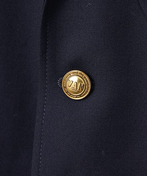 VAN / ヴァン テーラードジャケット | 段返リブレザー＜サージ＞＜秋冬＞ | 詳細7