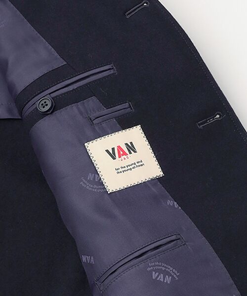 VAN / ヴァン テーラードジャケット | フランネルブレザー | 詳細5