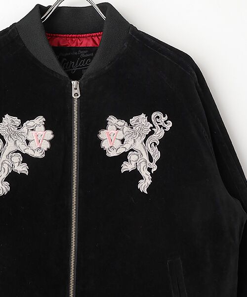 VAN / ヴァン ブルゾン | ベロアブルゾン＜桜獅子＞ | 詳細2