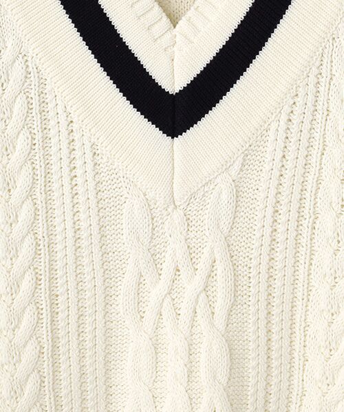 VAN / ヴァン ベスト | チルデンベスト ＜VAN×Shower CLUB＞ ＜ウィメンズ＞ | 詳細1