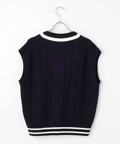 VAN / ヴァン ベスト | チルデンベスト ＜VAN×Shower CLUB＞ ＜ウィメンズ＞ | 詳細2