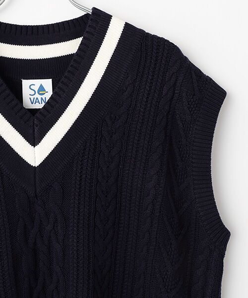 VAN / ヴァン ベスト | チルデンベスト ＜VAN×Shower CLUB＞ ＜ウィメンズ＞ | 詳細3