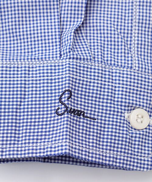 VAN / ヴァン シャツ・ブラウス | ブロードBDシャツ ＜ギンガムチェック＞ ＜VAN×Shower CLUB＞ ＜ウィメンズ＞ | 詳細5