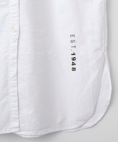 VAN / ヴァン ロング・マキシ丈ワンピース | BDシャツワンピース ＜メモリアルペイント＞ ＜VAN×Shower CLUB＞ ＜ウィメンズ＞ | 詳細4