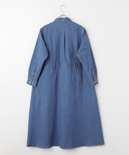 VAN / ヴァン ロング・マキシ丈ワンピース | BDシャツワンピース ＜VAN×Shower CLUB＞ ＜ウィメンズ＞ | 詳細1