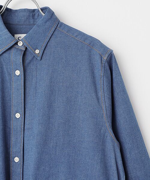 VAN / ヴァン ロング・マキシ丈ワンピース | BDシャツワンピース ＜VAN×Shower CLUB＞ ＜ウィメンズ＞ | 詳細2