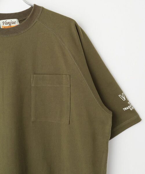 VAN / ヴァン カットソー | 半袖トレーナー＜ミニ裏毛＞＜5分袖＞＜カーグラフィック＞ | 詳細5