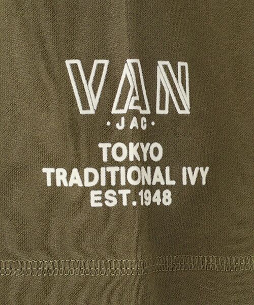 VAN / ヴァン カットソー | 半袖トレーナー＜ミニ裏毛＞＜5分袖＞＜カーグラフィック＞ | 詳細8