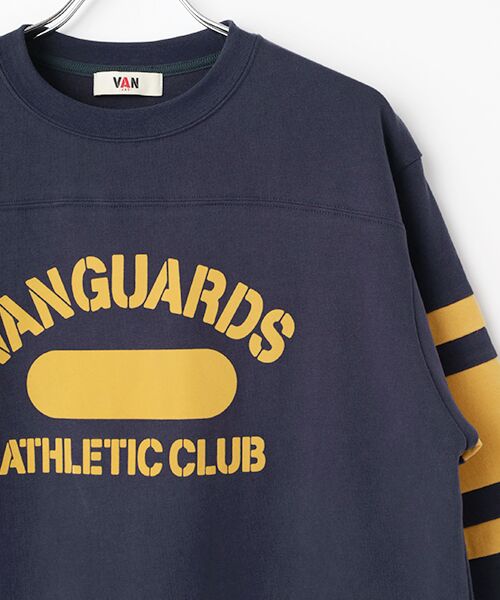VAN / ヴァン カットソー | ロングスリーブTシャツ＜フットボール＞＜ヴァンガーズ＞ | 詳細2