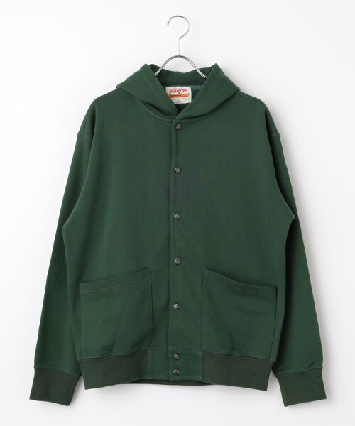 VAN/ヴァン スナップパーカー グリーン M