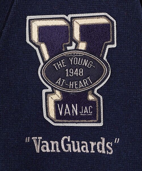 VAN / ヴァン カーディガン・ボレロ | レタードカーディガン | 詳細1