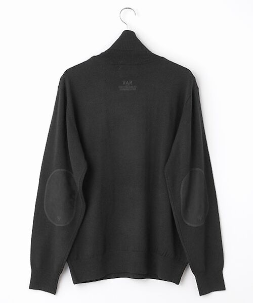 VAN / ヴァン ニット・セーター | タートルネックセーター＜エルボーパッチ＞ | 詳細3