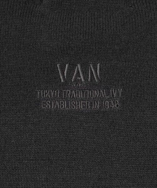 VAN / ヴァン ニット・セーター | タートルネックセーター＜エルボーパッチ＞ | 詳細6