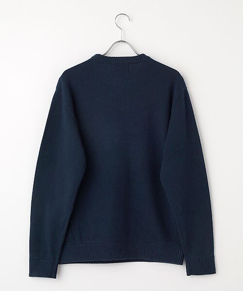 VAN / ヴァン ニット・セーター | クルーネックセーター＜国旗＞ | 詳細1