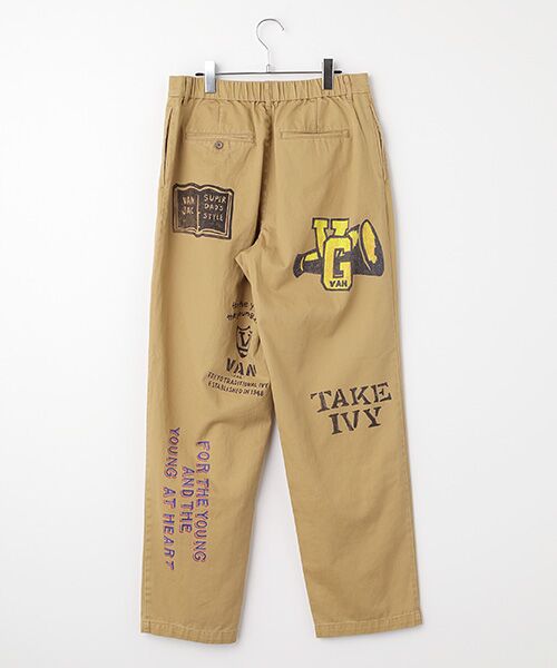 VAN / ヴァン チノ・ワークパンツ | チノパンツ＜メモリアルペイント＞ | 詳細1