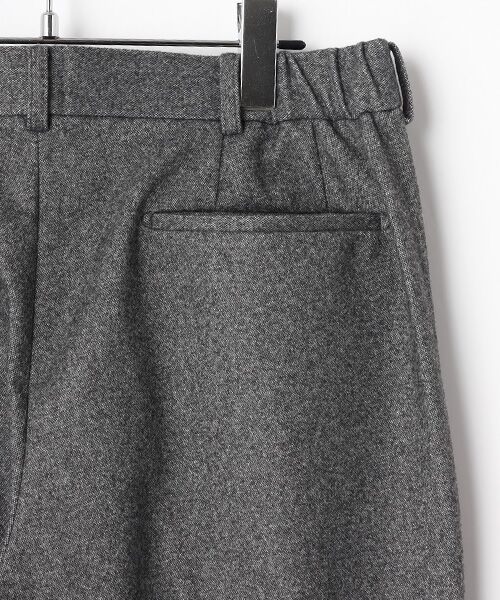 VAN / ヴァン チノ・ワークパンツ | イージーパンツ＜ジャージーホームスパン＞＜アーバンナチュラル＞＜セットアップ＞ | 詳細3