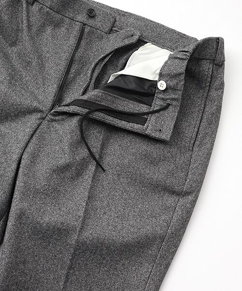 VAN / ヴァン チノ・ワークパンツ | イージーパンツ＜ジャージーホームスパン＞＜アーバンナチュラル＞＜セットアップ＞ | 詳細5