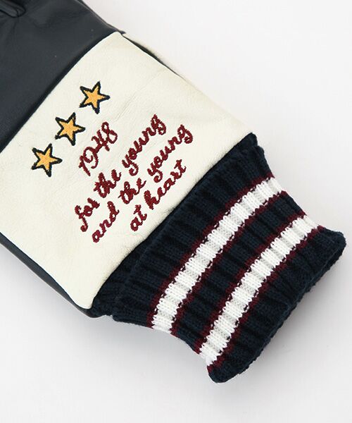 VAN / ヴァン 手袋 | レザーグローブ＜プレミアムスタジャン＞ | 詳細5