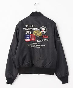 VAN / ヴァン ミリタリージャケット・コート | MA-1＜グラフィック刺繍＞