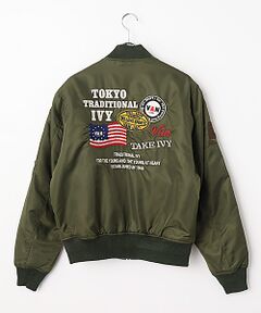 VAN / ヴァン ミリタリージャケット・コート | MA-1＜グラフィック刺繍＞