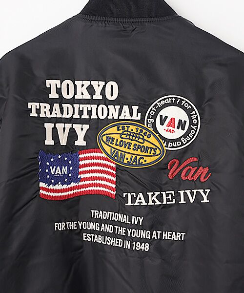 VAN / ヴァン ミリタリージャケット・コート | MA-1＜グラフィック刺繍＞ | 詳細3