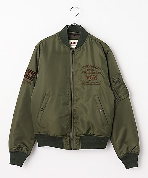 VAN / ヴァン ミリタリージャケット・コート | MA-1＜グラフィック刺繍＞ | 詳細4